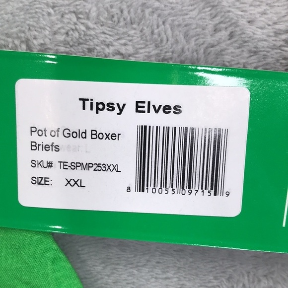 Tipsy Elves Men's Shamrock Golf Shorts Size XL  With Bonus Boxers - Picture 10 of 12